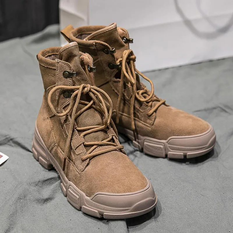 Женские уличные Ботинки Martin для пеших прогулок бархатная обувь женские дышащие