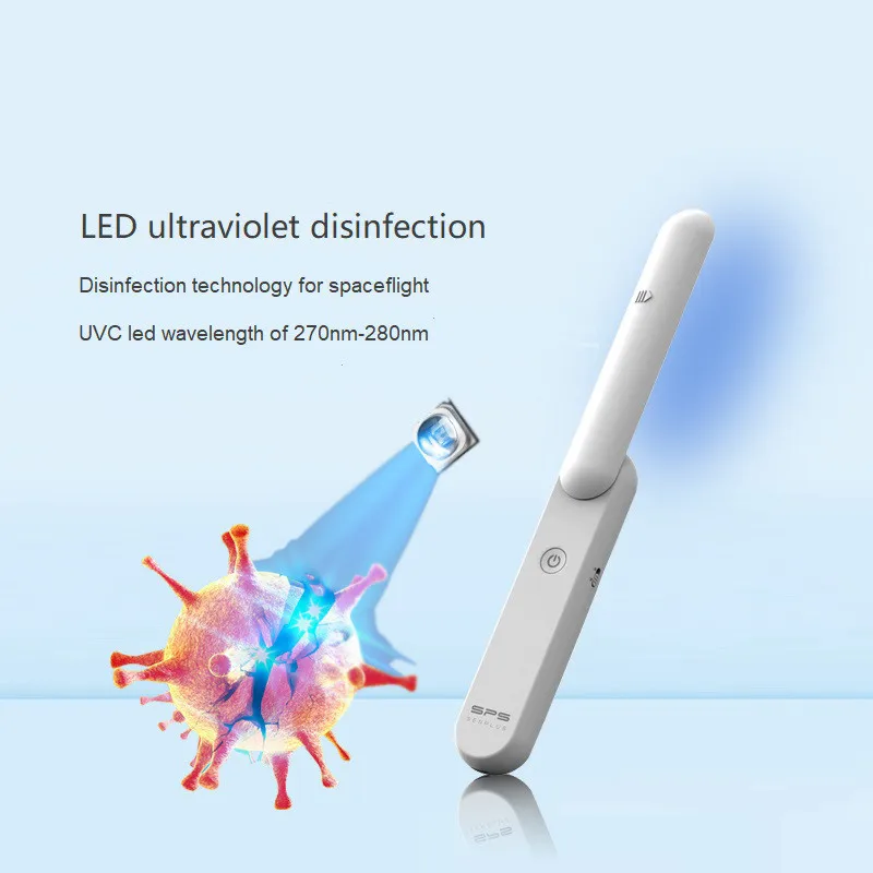 Портативный ультра-уф бактерицидный дезинфекционный светильник ручной 10 Вт