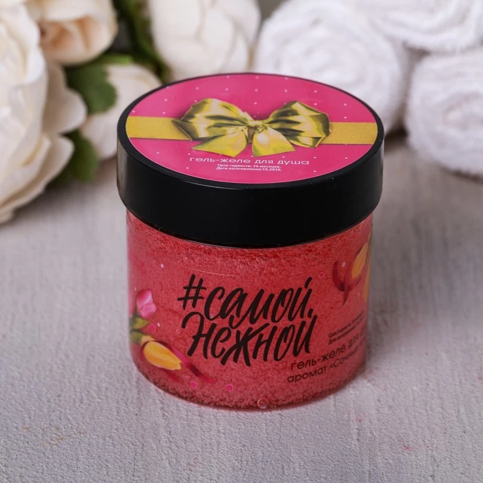 Gel-jelly &quotTo the most beautiful you" 4515218 For bath Shower Gels Beauty Health | Красота и здоровье