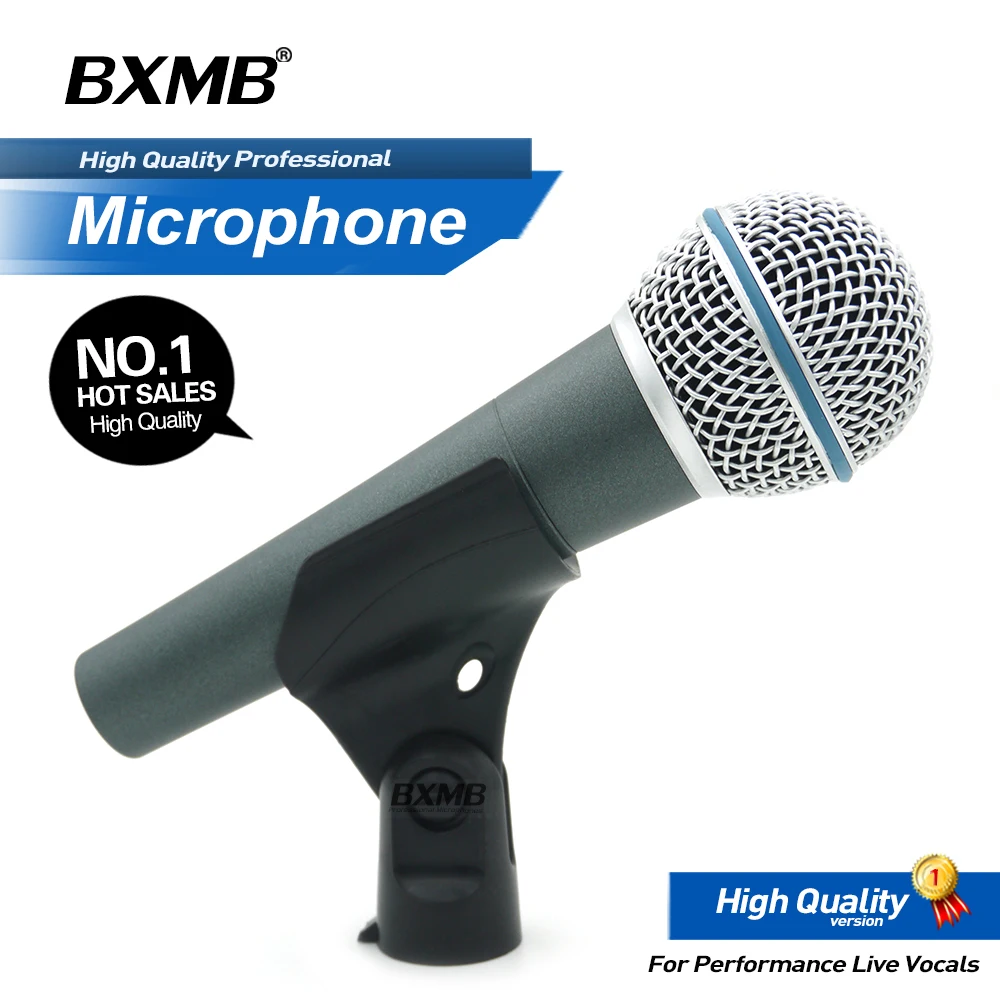 Высококачественный профессиональный проводной микрофон BETA58 суперкардиоидный