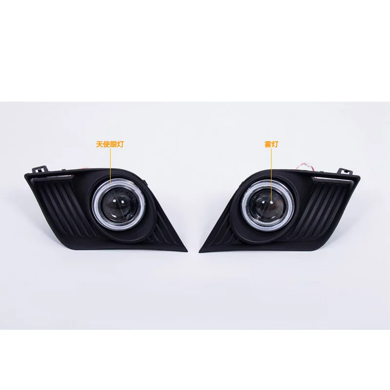 Превосходная светодиодный лампы Противотуманные фары COB источник Ангел глаз