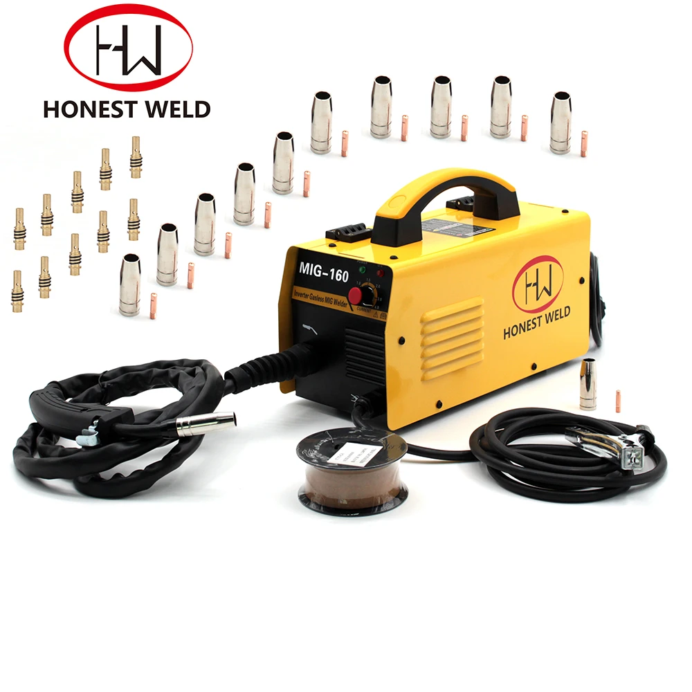 Искренний сварочный аппарат MIG Mig безгазовый с флюсовой проволокой