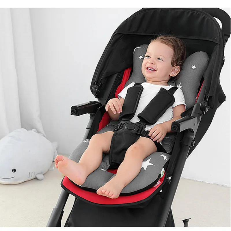 

Baby Stroller Mattress Mat Pad Winter Toddler Safety Car Seat Cushion Infant Pillow Neck Body Support Child Stroller Accessories