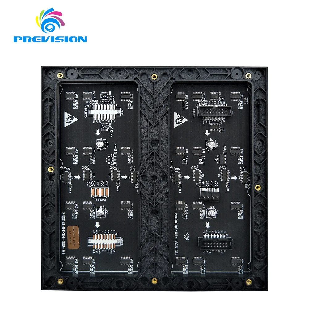 P3 Indoor Full Color LED Module 1/32 Scan SMD 2121 3in1 RGB 192*192mm Display Screens Signs | Электронные компоненты и