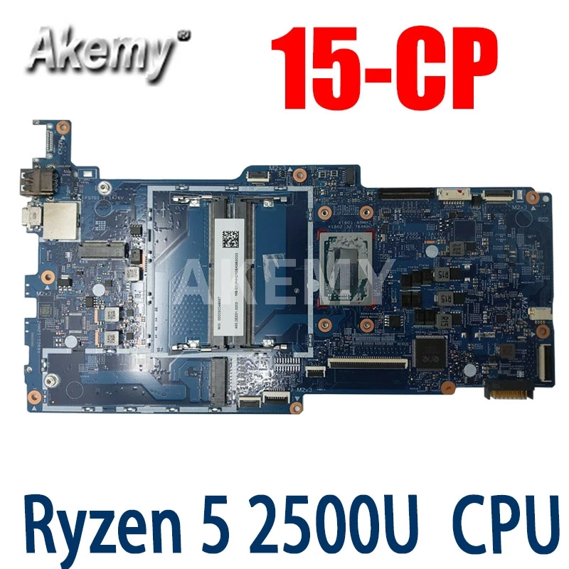 

Akemy For HP X360 15-CP 15Z-CP 15m-cp0011dx Laptop Motherboard Ryzen 5 2500U 2.0Ghz CPU L19459-601 17890-2 448.0EE04.0021