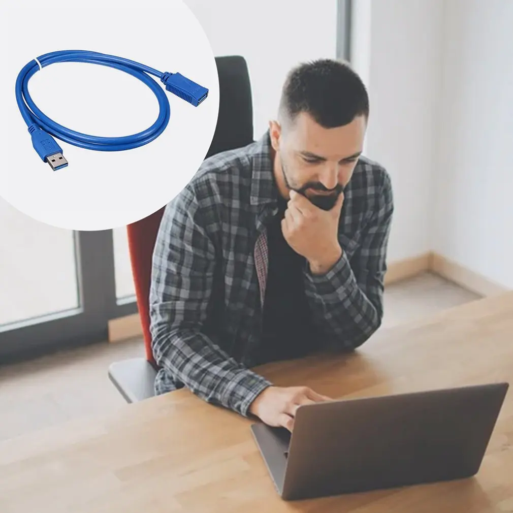 

Премиум бытовой 1 м USB 3,0 A штекер-гнездо УДЛИНИТЕЛЬ шнур портативный Кабель USB 3,0 A штекер-гнездо