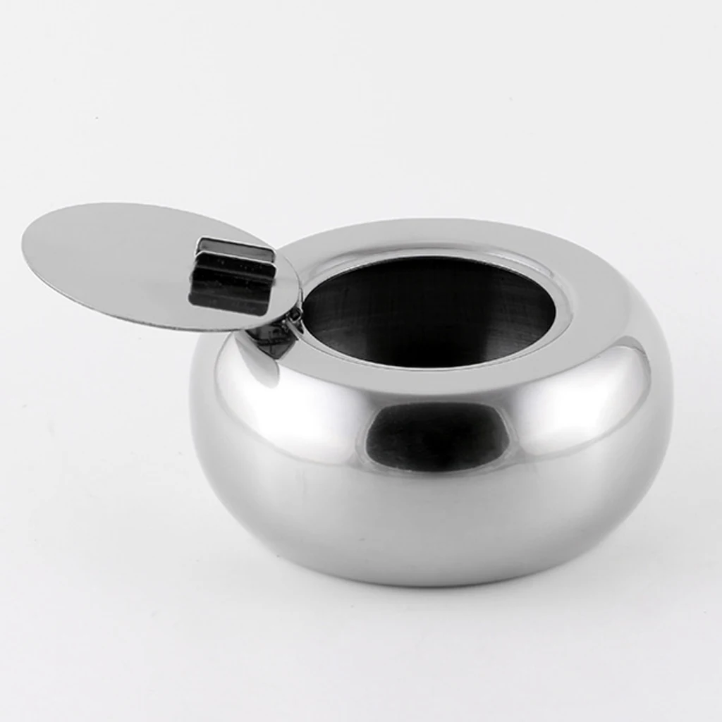 

Stainless Steel Ashtray Outdoor & Indoor Rust Proof for Home Office Smoker