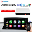 Вторичный рынок, беспроводная модификация CarPlay для Audi A1 Q3 2010-18 MMI, OEM поддержка Mirror Link, Автомобильный мультимедийный экран, камера заднего вида