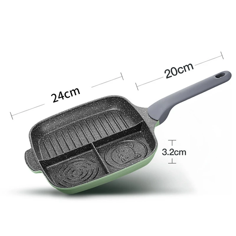 

Frying Pan Steak Pan No Smoke No Stick Frying Pan Steak Frying Pan Large Baking Pan Breakfast Pan
