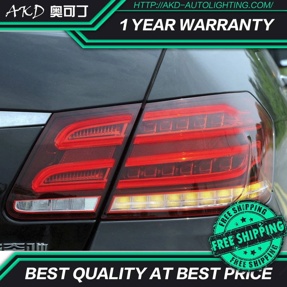 Задняя часть автомобиля светильник s для W212 хвост 2010 ~ 2015 4 шт./компл. задний туман