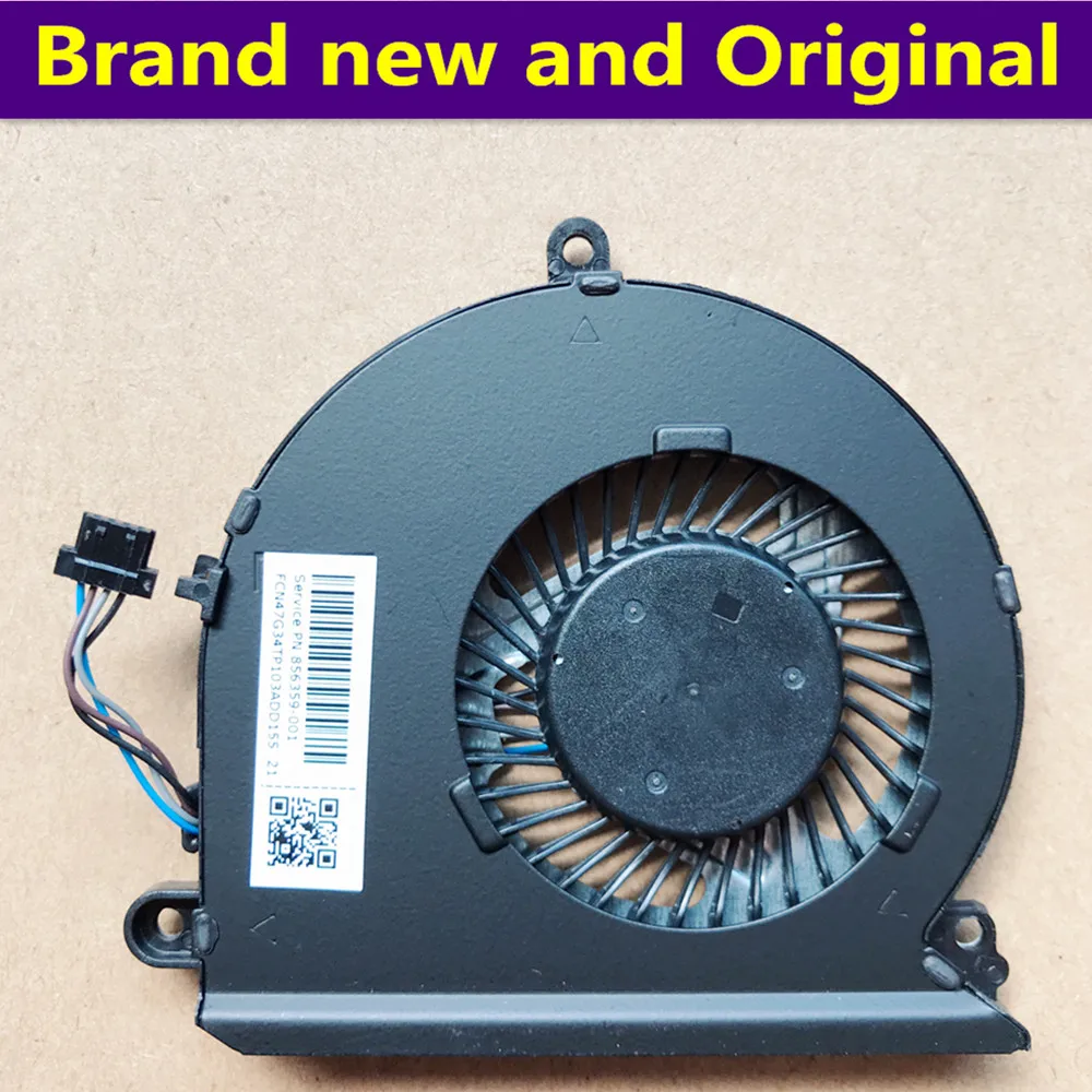 Новый вентилятор охлаждения процессора для HP 15-AU 15-AU016TX 15-AU016CL 15-AU023CL 15-AU097CL 15-AU010WM Вентилятор охлаждения процессора 856359-001