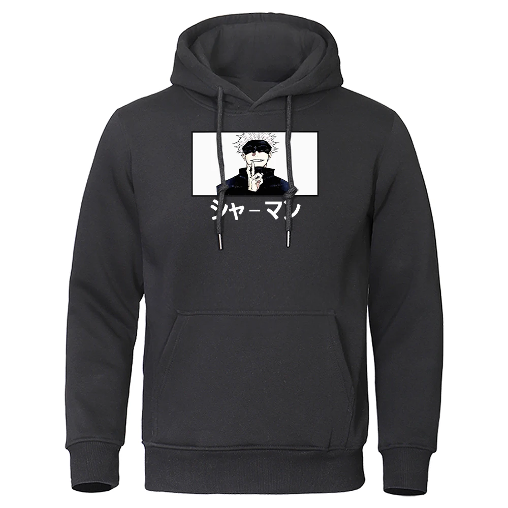 

Japan Anime Jujutsu Kaisen Print Hoodie 2020 Autumn New Sweatshirts Men Cartoon Gojo Satoru Hoodies Fashion Harajuku Clothes