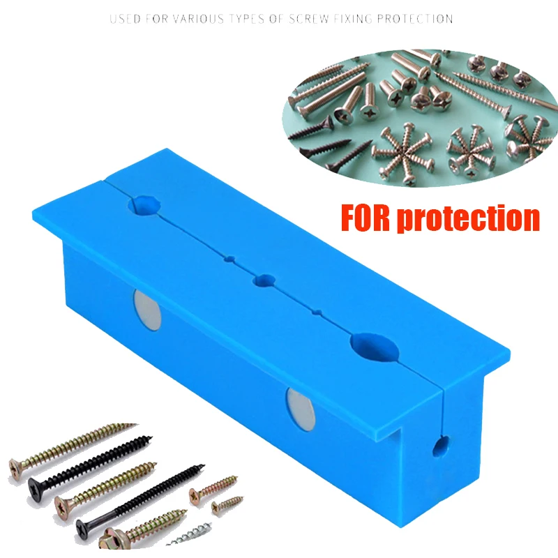 Универсальные алюминиевые тиски мягкие магнитные резиновые протекторы для