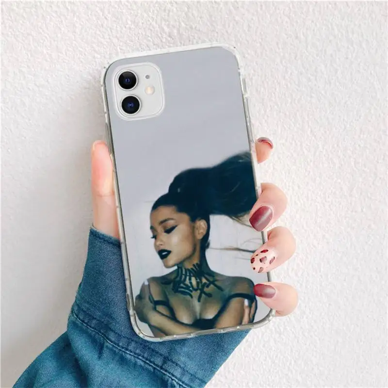 

KPUSAGRT Thank U, Next Ariana Grande Phone Case Hull for iphone 12 pro max 11 pro XS MAX 8 7 6 6S Plus X 5S SE 2020 XR cover