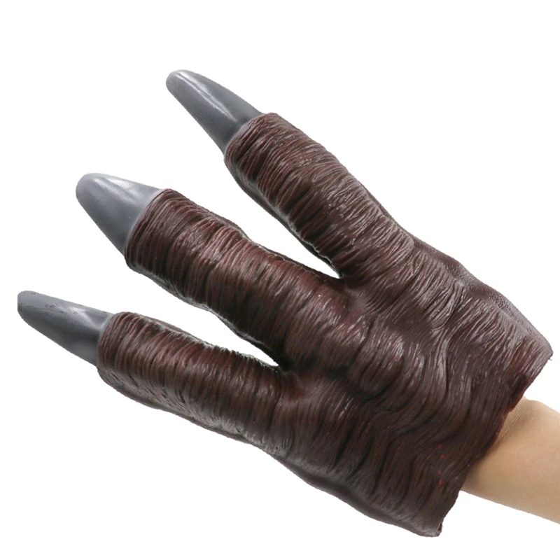 11 Типов Мягких Виниловых Резиновых Куколок с Животными Головами для Взрослых и Детей, Фигурные Игрушки Перчатки Модель Динозавра Акулы Кукла для Детей.