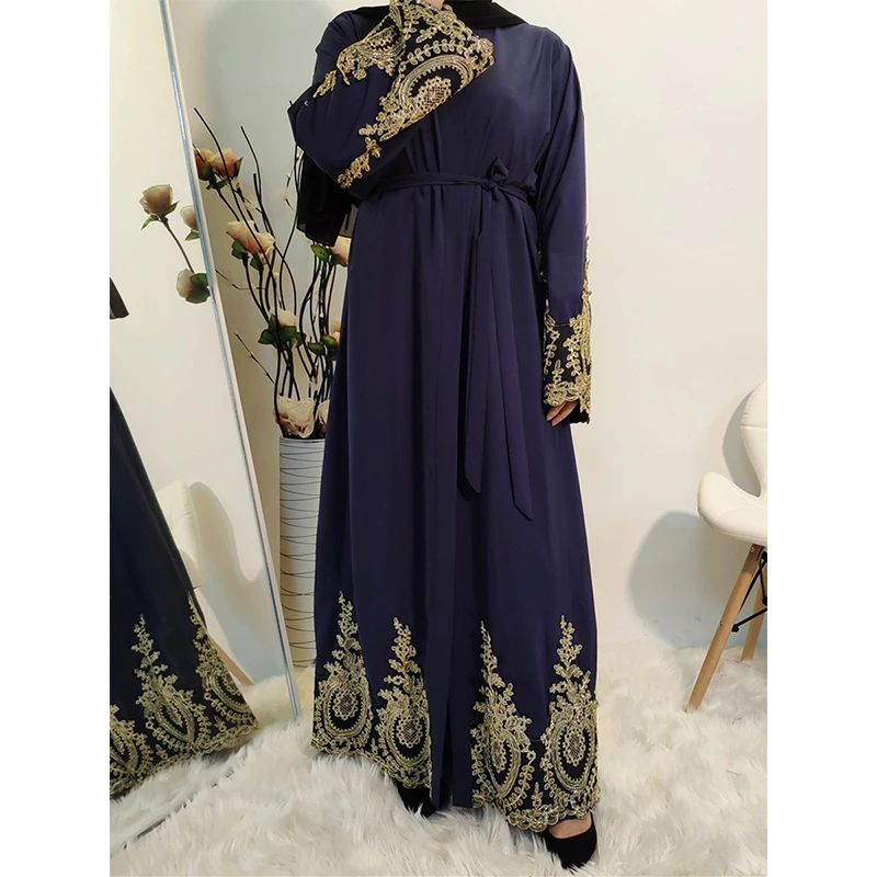 2020 новая скромная модная мусульманская одежда Абая для женщин мусульманское