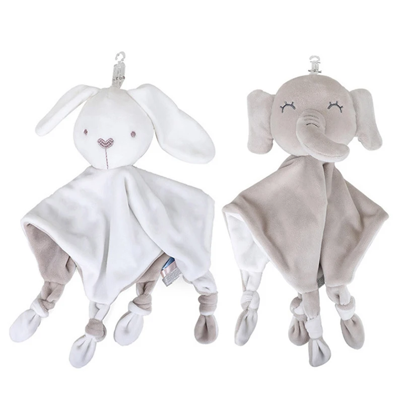 Infant Snuggler Plush Baby Love Soothe Appease Towel Comfort