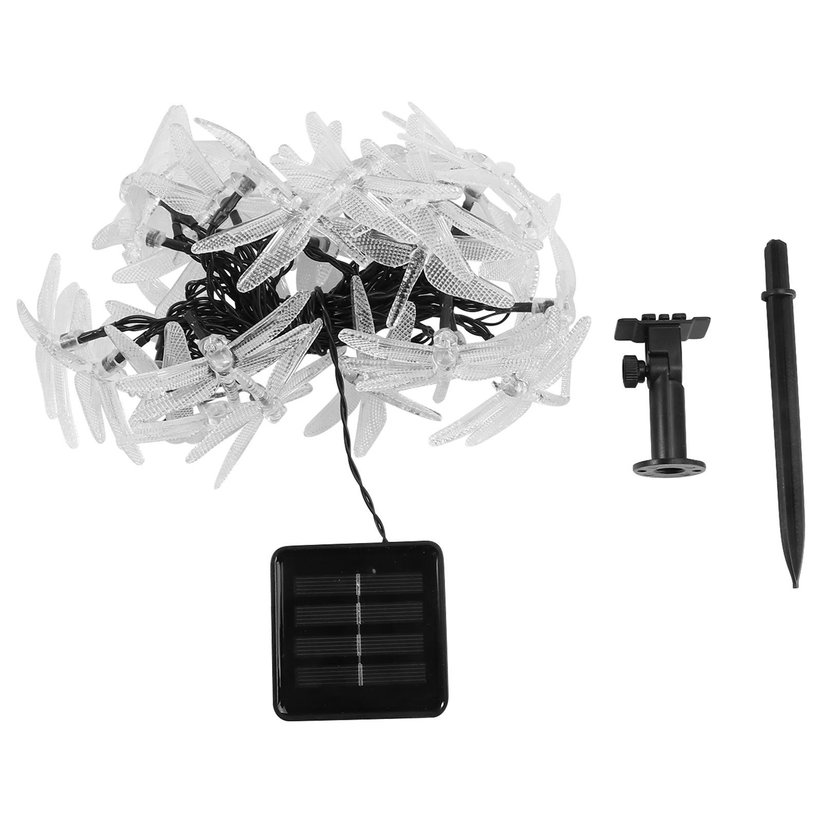 

Solar String Lights Dragonfly Lamps Indoor and Outdoor Waterproof Fairy Lighting Decoration for Garden Patio(Warm White)