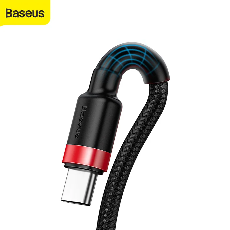 

Baseus Quick Charging Data USB Cable Type C Flash charger Cable 5A For Huawei for Xiaomi 1m 40W QC3.0 Fast Charging Wire Cord