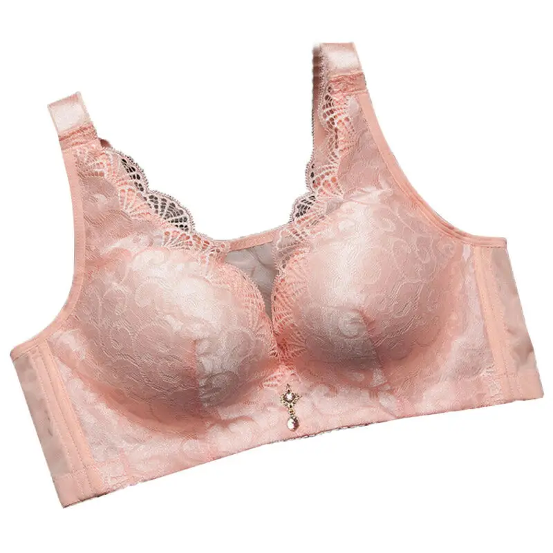 

Womens Ladies Full Cup Lace Bra Underwired Push Up Brassiere Lingerie Underwear