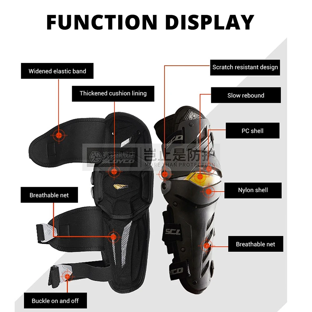 Наколенники для мотоцикла Scoyco Защитные Налокотники езды на мотоцикле|Защитные