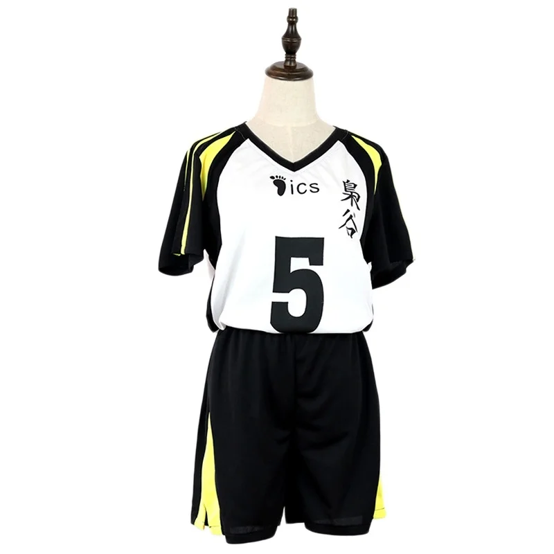 CVVK Anime Haikyuu!! Fukurodani Bokuto Koutarou Akaashi Keiji Uniform T-shirt Shorts Cosplay Costume Haikiyu Jersey Sportswear |
