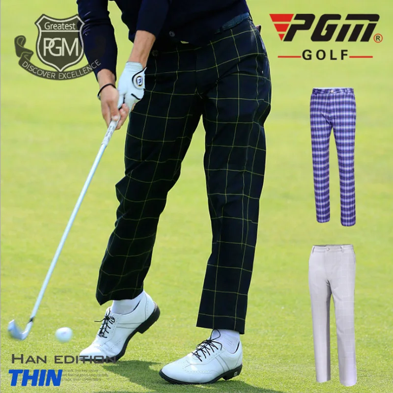 PGM летние тонкие спортивные брюки для гольфа мужские длинные удобные дышащие в