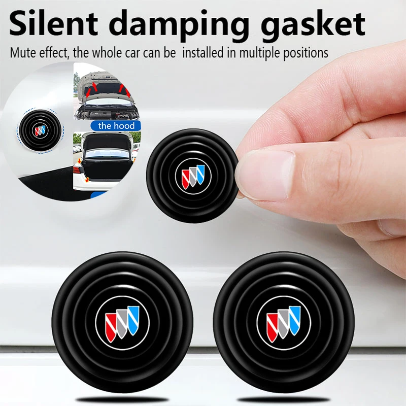 

2/4pcs Car Door Shock Absorber Protection Sticker Pads For Buick Avenir Enclave Century Regal Encore Lacrosse HRV Cascada ect