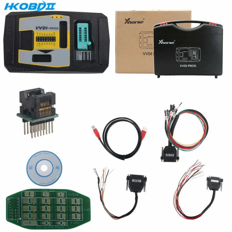 Оригинальный программатор V4.8.8 Xhorse VVDI PROG поддержка обновления по онлайн адаптер