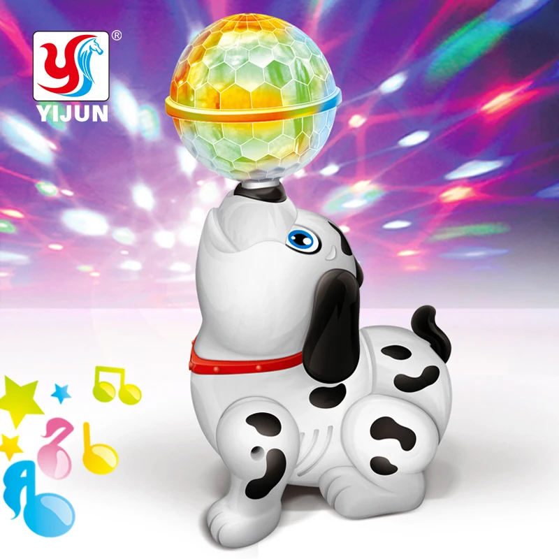 

Хит продаж, Электрический робот, игрушки для собак, можно лаять, ходячие животные, игрушка вперед, музыка, 3D светильник, подарки для детей