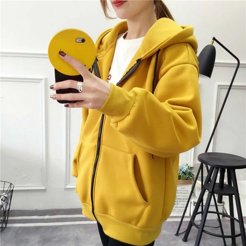 Новинка 2019 Модный женский свободный кардиган JAYCOSIN с длинным рукавом и надписью