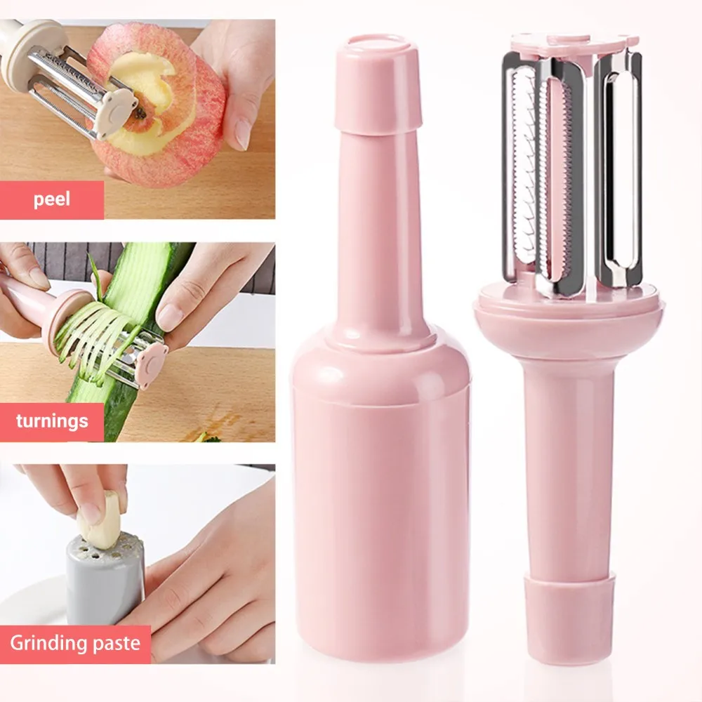 Многофункциональная Овощечистка 3 в 1 терка из нержавеющей стали для овощей