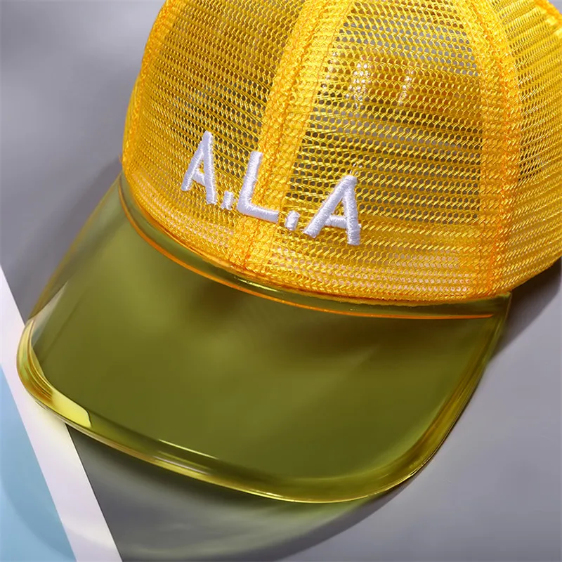 Бейсболка для мальчиков с прозрачными полями сетчатая | Детская одежда и обувь