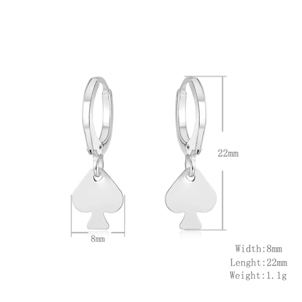 

2021 New 925 Sterling Silver Fashion Jewelry Peach Heart Pendant Earrings Woman's Classic Clothes With Gifts