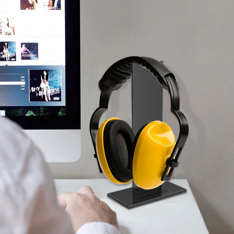 

Universal Headphone Holder Aluminum Earphone Gaming Headset Desktop Display Stand Bracket Rack Hanger Gaming Headset Stand