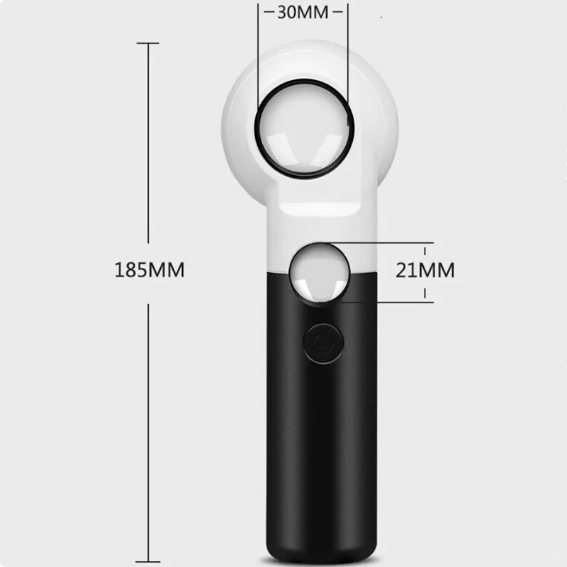 60x HD Magnifying Glass With LED Light Handheld Magnifier Illumination For Antiques Identification Jewelry Tool Loupe | Инструменты