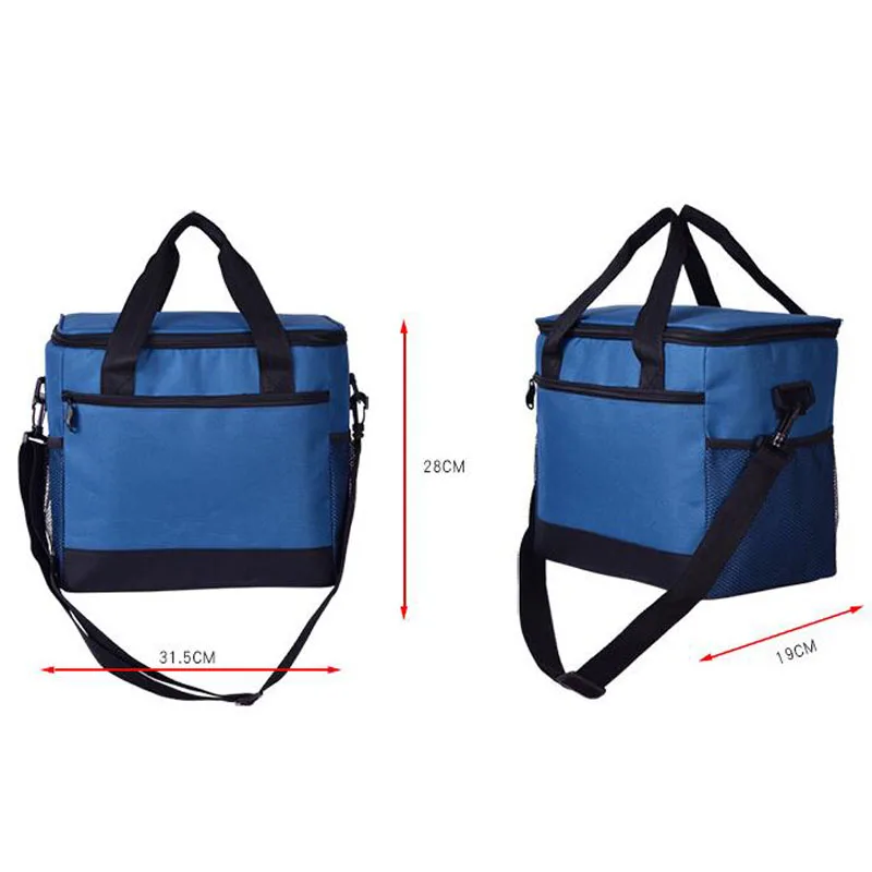 Large Capacity Guarantee Fresh Cooler Bag Oxford Cloth Nevera Portatil Picnic Box Bolsa Termica Camping Waterproof Sac Isotherme