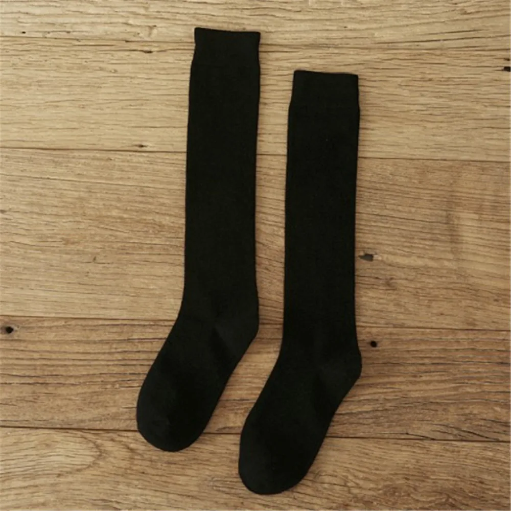 

High Quality New Fashion 2020 High Socks Cotton Female Autumn College Wind Japanese Thin Slim Knee Long Socks Women new arriva