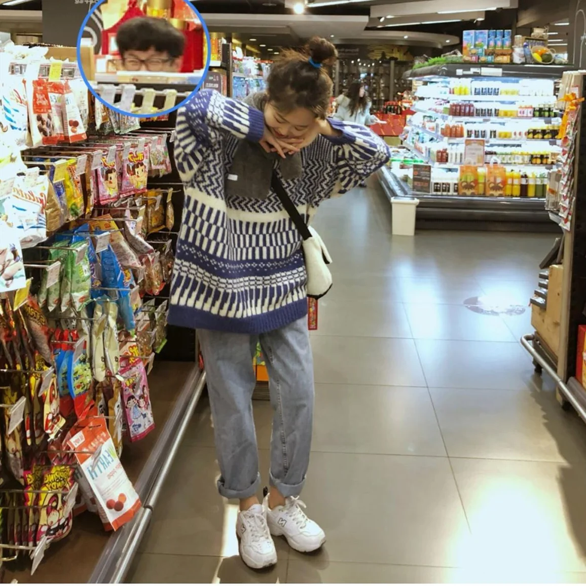 

Pullovers Women Striped Fashion Korean BF Hipster Female Autumn Loose Leisure Retro Ulzzang Preppy Style Chic College All-match