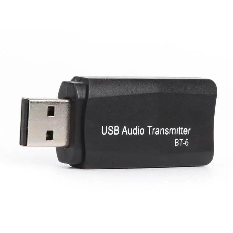 BT-6 2 в 1 Bluetooth 5,0 приемник передатчик беспроводной аудио адаптер переключение через штекер USB для ТВ ПК компьютер