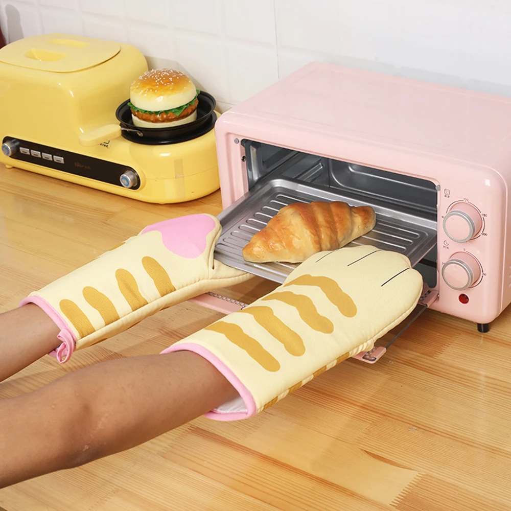 Кухонные теплоизоляционные перчатки для выпечки печи термостойкие