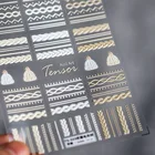 5D акриловая гравированная наклейка для ногтей, кружевной Шарм-дизайн для свитера, Самоклеящиеся Переводные Слайдеры для ногтей, обертывания, маникюр, фольга для творчества Z0544