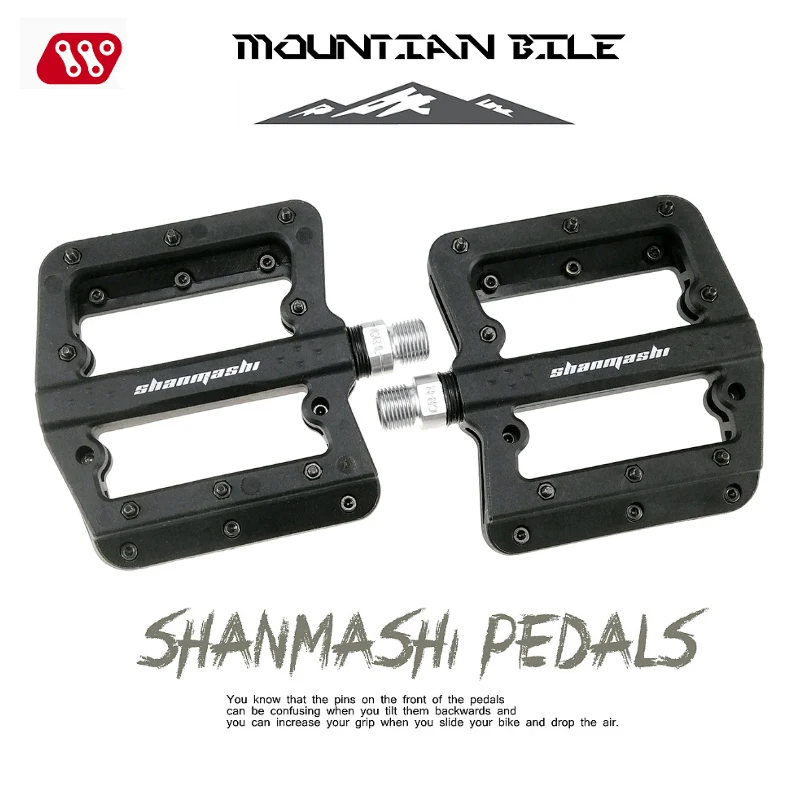 SMS велосипедные педали нейлоновая педаль MTB дорожный велосипед нескользящая с