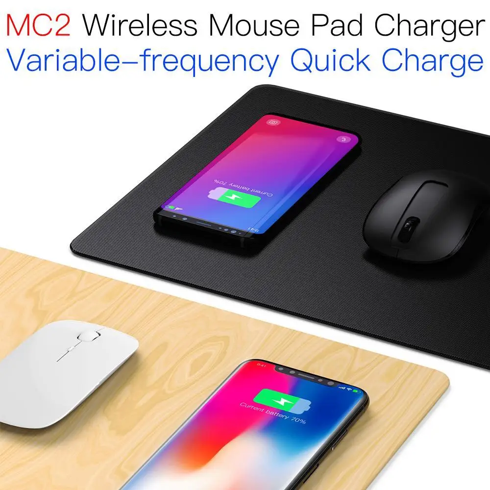 

JAKCOM MC2 Wireless Mouse Pad Charger Super value as mouse gamer rosa desk mat anime iphone13 wireless charging cherry blossom