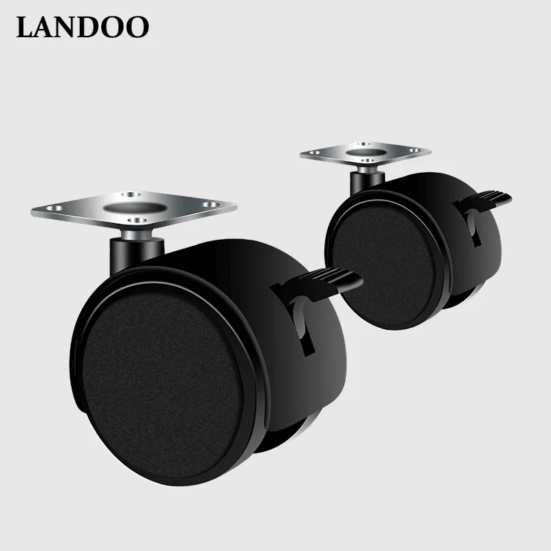 Ролик для кофейного столика с тормозом 1-2 дюйма |