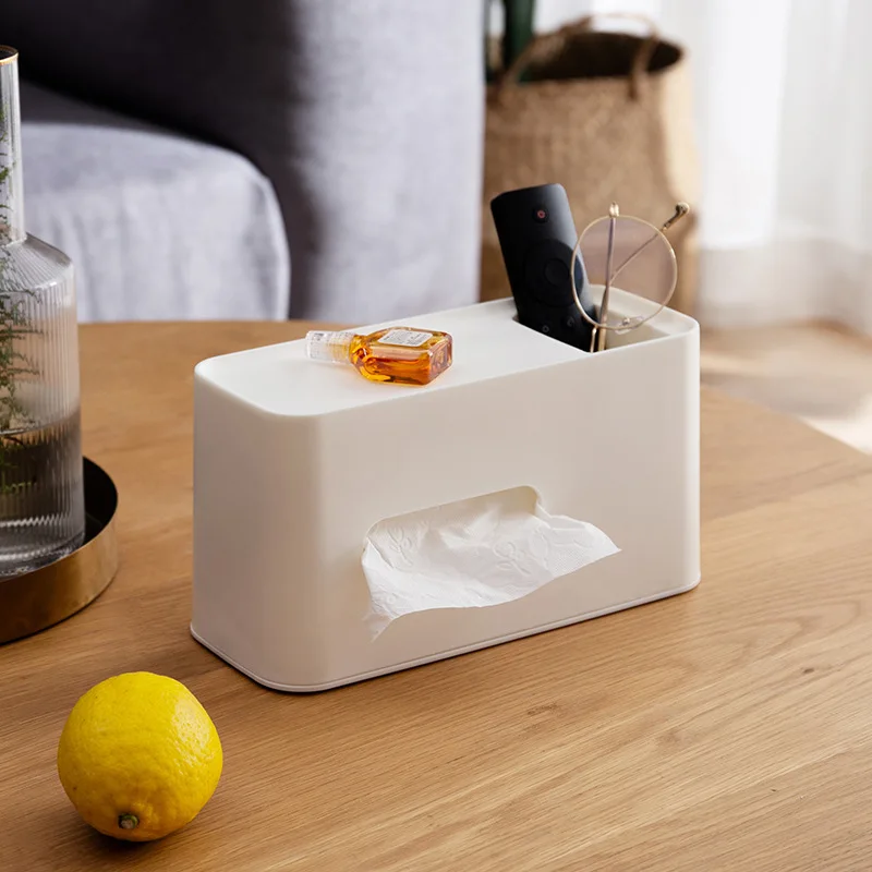 

Nordic desktop tissue box living room coffee table office drawer box cute creative storage tissue rack ins style
