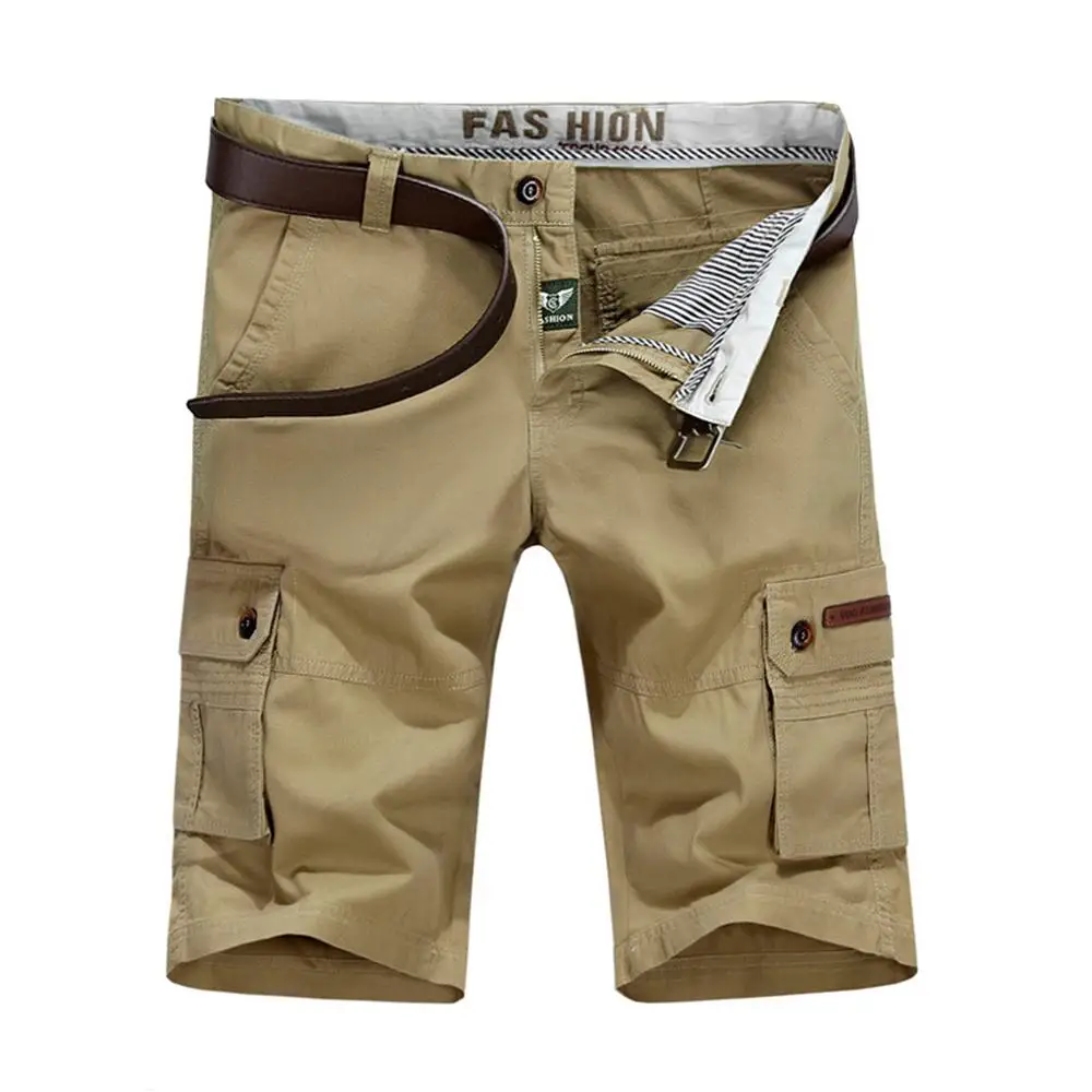 

Men's High-End Outdoor Multi-Pocket Pure Cotton Twill Casual Overalls Shorts