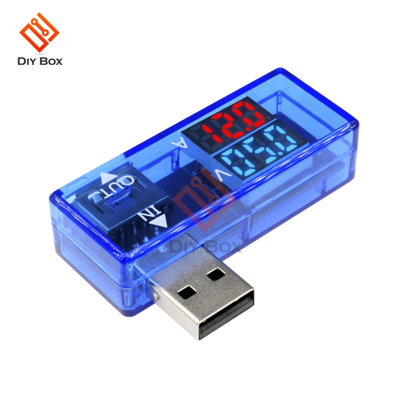 Светодиодный вольтметр с двойным usb-портом, амперметр, тестовый детектор, тестовый детектор er для автомобиля, мотоцикла, вольт, усилитель, детектор Doctor Meter Monitor
