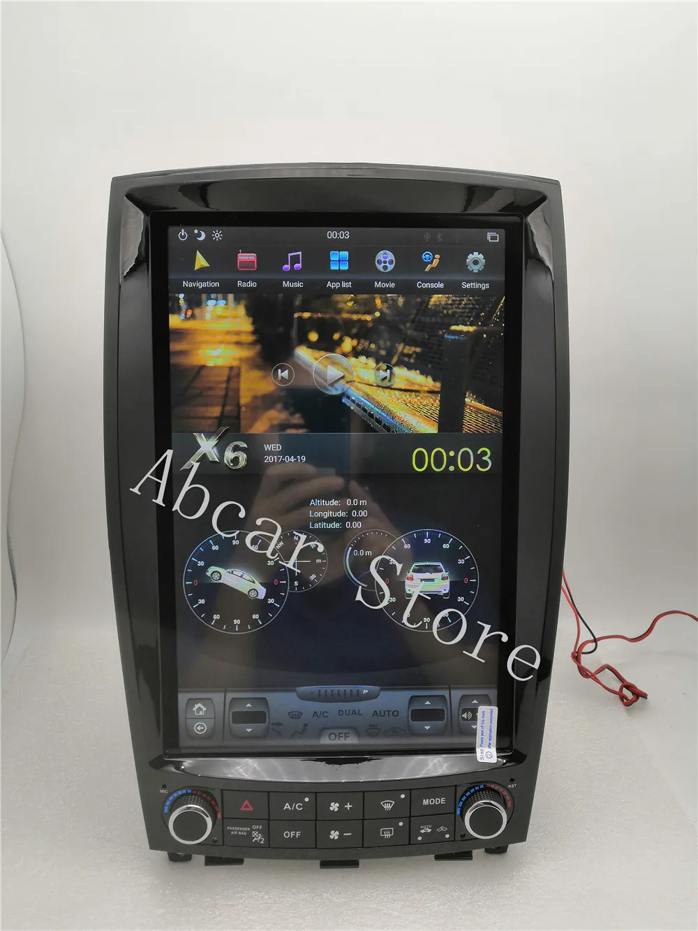12,1 ''Tesla стиль Android 8,1 автомобильный dvd-плеер gps навигация для infiniti QX50 QX50L EX25 EX35 2010- стерео радио PX6 HDMI