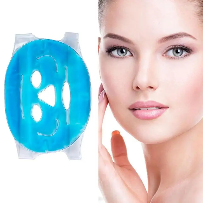 

Ice Face Mask Cold Ice Gel Mask Fatigue Relief Relaxation Patches Face Mask Care Remover Pad Circles Pad Dark H5U6